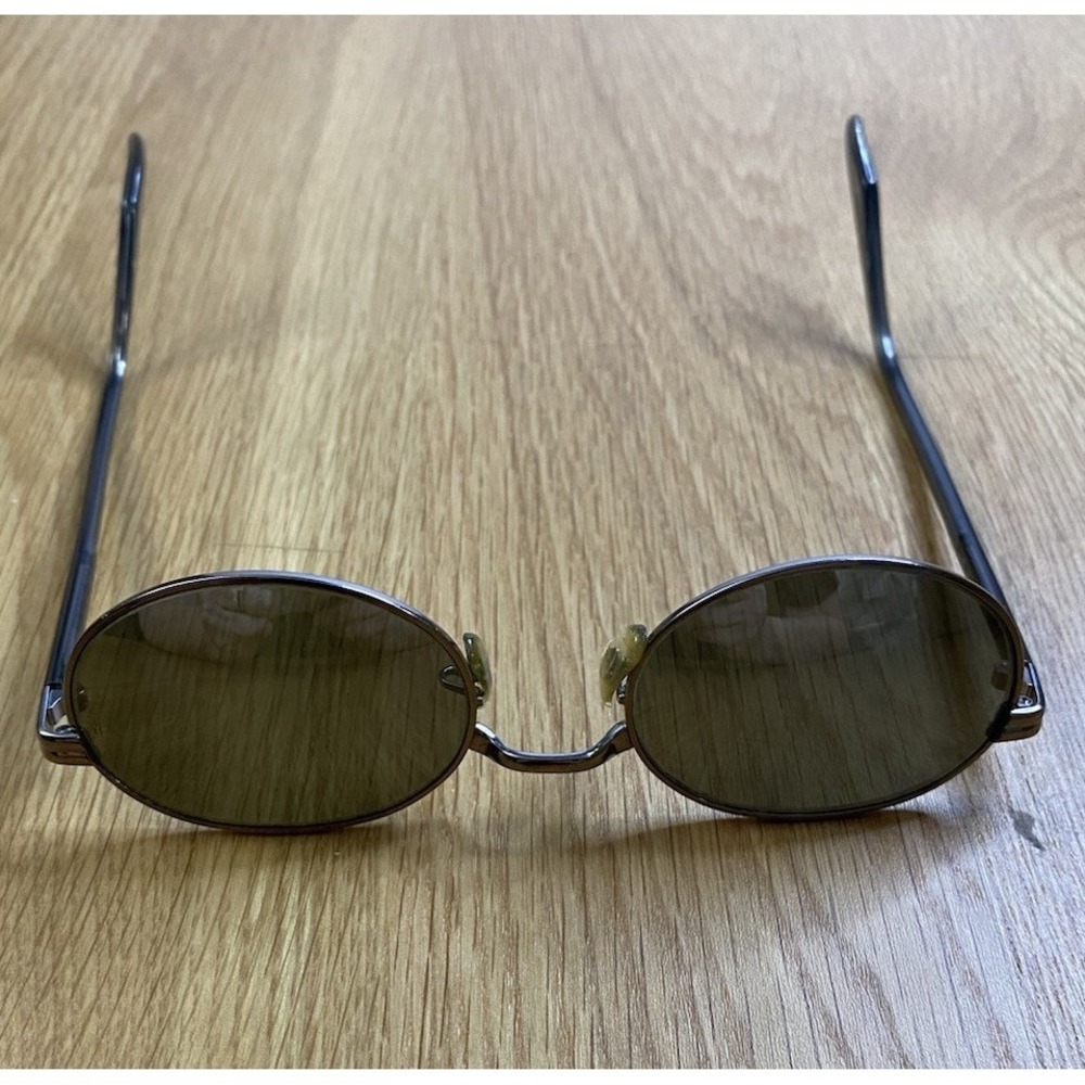 Vintage B&L Ray-Ban USA W2319 Sunglasses Oval G15 Lens John Lennon Silver Gray - Picture 5 of 16